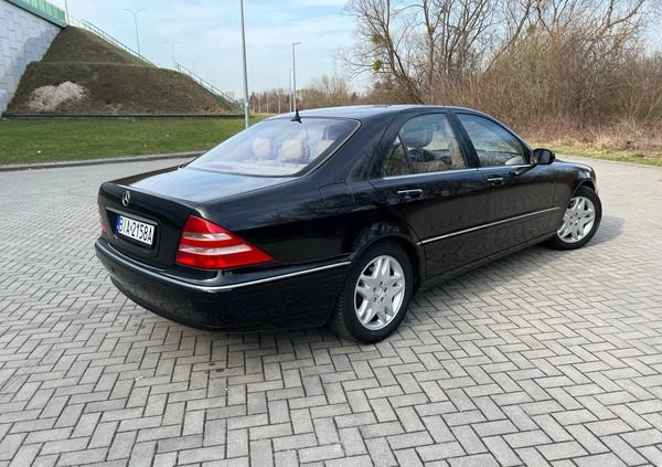 Mercedes-Benz Klasa S cena 34900 przebieg: 162000, rok produkcji 2000 z Białystok małe 781